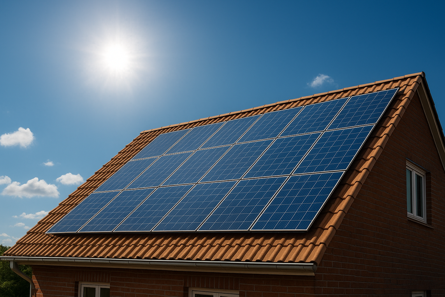 Placas solares tejado residencial- Puntoelectric