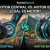 Ebike motor central vs buje puntoelectric