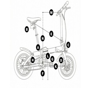 Bicicleta eléctric rubus medidas y tamaño 