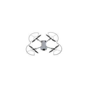 Protector de hélice para dron dji mini 5 pro con el dron usando el protector