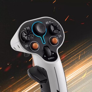 Mando thrustmaster sol r1 flightstick Mando de vuelo profesional